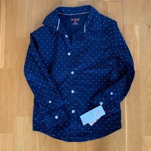 NWT boys button down shirt. Size S.